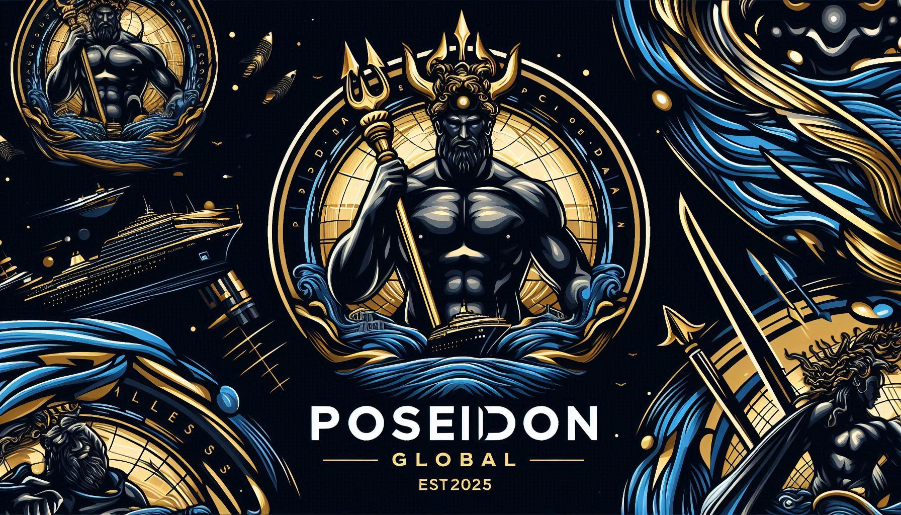 Poseidon Global LMS Logo